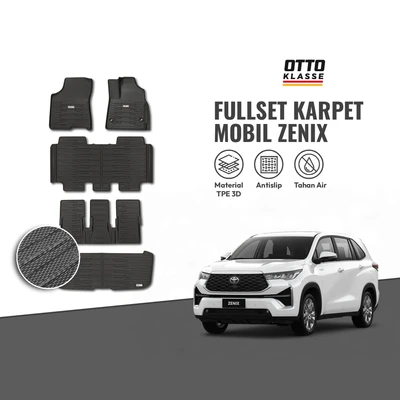 Gambar Otto Klasse Karpet Mobil Fullset Zenix 2022-Now Tpe - Hitam