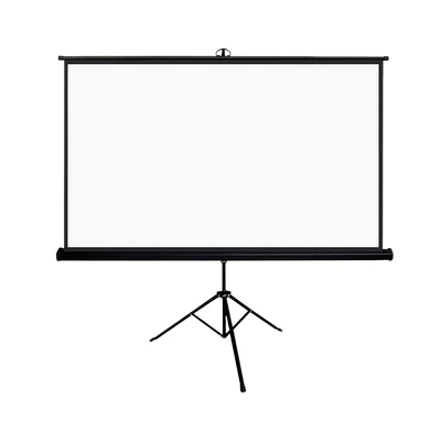 Gambar Odi Layar Proyektor Dengan Tripod 70 Inch - Putih