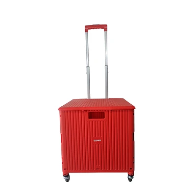 Gambar Azko Troli Lipat Portabel 35 kg - Merah