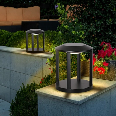 Gambar Krisbow Pathway Lampu Taman LED 15 Watt 3000K IP65 - Hitam