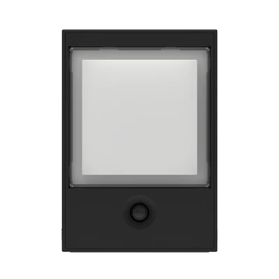 Gambar Krisbow Trans Lampu Dinding Outdoor LED Solar 3CCT IP54 Square - Hitam