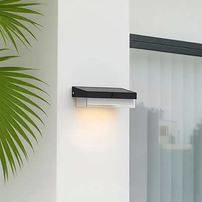 Jual Krisbow Trans Lampu Dinding Outdoor Led Solar 3 Cct Ip 54 ...