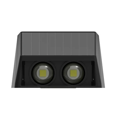 Gambar Krisbow Plain Lampu Dinding Outdoor LED Solar 1 Watt 3CCT IP65 - Hitam