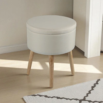 Gambar Selma Holy Bangku Fabric - Krem Beige