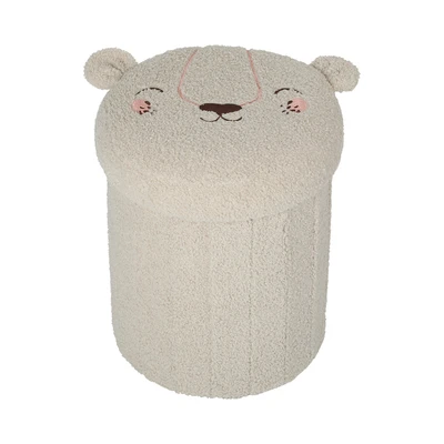 Gambar Selma Himmy Bangku Ottoman - Krem Beige