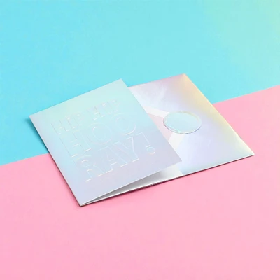 Gambar Ataru Kartu Ucapan Birthday Hologram Unicorn - Mix