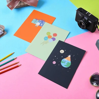 Gambar Ataru Kartu Ucapan Pop Up Stand Random