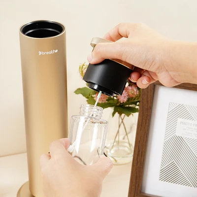 Gambar Breathe Diffuser Aromaterapi Tabletop - Gold