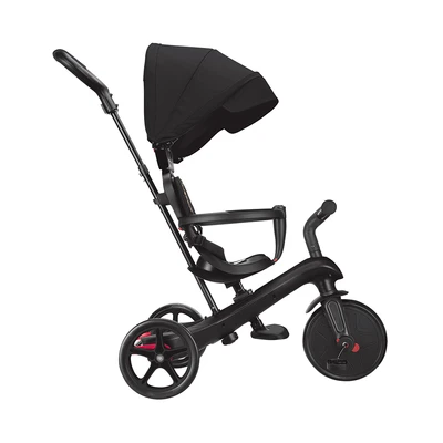 Gambar Globber Explorer Sepeda Trike 4 In 1 - Hitam