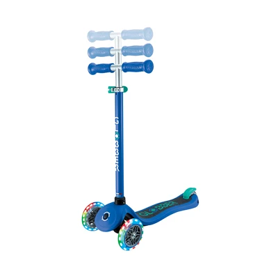 Gambar Globber Skuter Primo Dengan Lampu V2 - Biru Navy