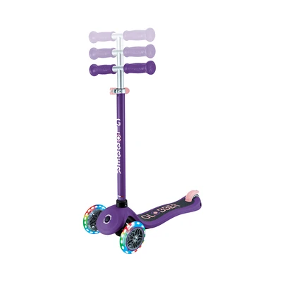 Gambar Globber Skuter Primo Dengan Lampu V2 - Ungu