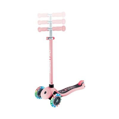 Gambar Globber Skuter Primo Dengan Lampu V2 - Pink