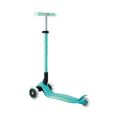 Gambar Globber Skuter Elite Glow Dengan Lampu - Hijau Mint