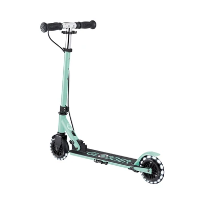 Gambar Globber Skuter Flow Element Junior Dengan Lampu - Hijau Mint