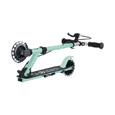 Gambar Globber Skuter Flow Element Junior Dengan Lampu - Hijau Mint