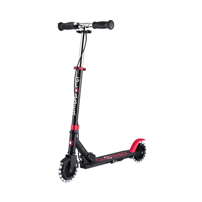 Gambar Globber Skuter Flow Element Junior Dengan Lampu - Hitam