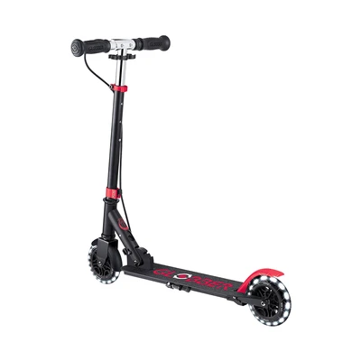 Gambar Globber Skuter Flow Element Junior Dengan Lampu - Hitam