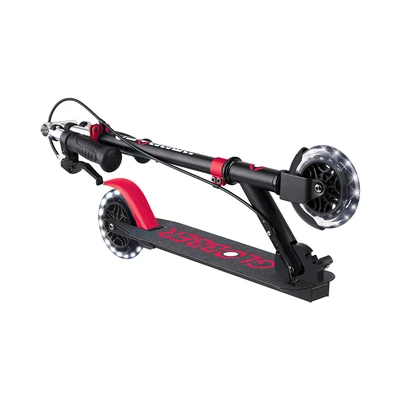 Gambar Globber Skuter Flow Element Junior Dengan Lampu - Hitam