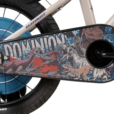 Gambar Element Bike 18 Inch Sepeda Anak Jurassic World Dominion - Krem Beige