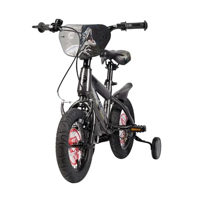 Gambar Element Bike 16 Inch Sepeda Anak Jurassic World Raptor - Abu-Abu