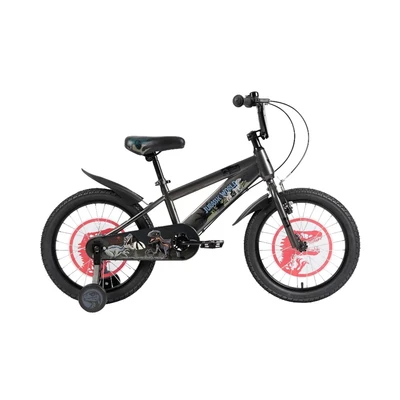 Gambar Element Bike 18 Inch Sepeda Anak Jurassic World Raptor - Abu-Abu