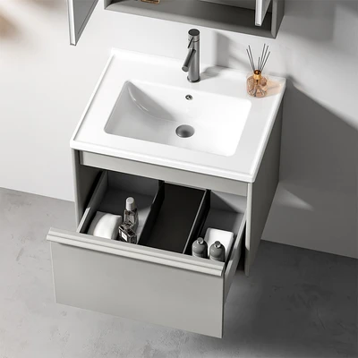 Gambar Informa Berlin Kabinet Kamar Mandi 60x47.5x50 cm - Abu-Abu