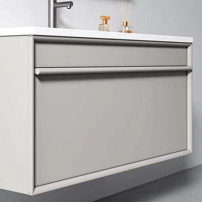 Gambar Informa Berlin Kabinet Kamar Mandi 100x47.5x50 cm - Abu-Abu