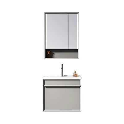 Gambar Informa Berlin Set Kabinet Kamar Mandi 60 cm - Abu-Abu