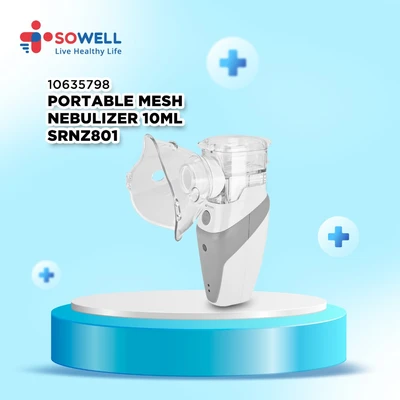 Gambar Sowell Portable Mesh Nebulizer 10 ml - Putih