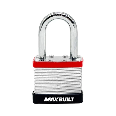 Gambar Maxbuilt Gembok Boron Long Shackle 4 cm - Silver