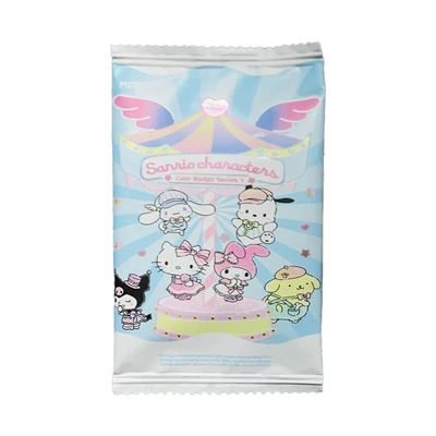 Gambar Kabao Set Kartu Sanrio Cute & Badge Series 1 Random