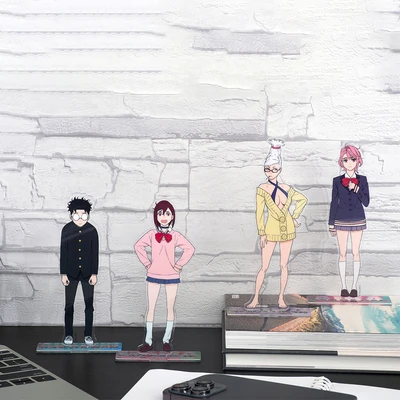 Gambar Kabao Dandadan Miniatur Dekorasi Stand Akrilik Seiko Ayase - Kuning