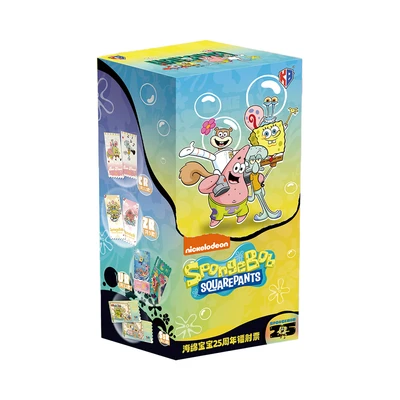 Gambar Kabao Set 2 Pcs Kartu Spongebob Squarepants Laser Ticket Random