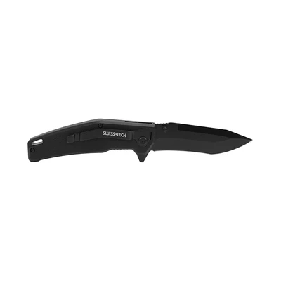 Gambar Swiss Tech 3.5 inch Pisau Saku Lipat - Hitam