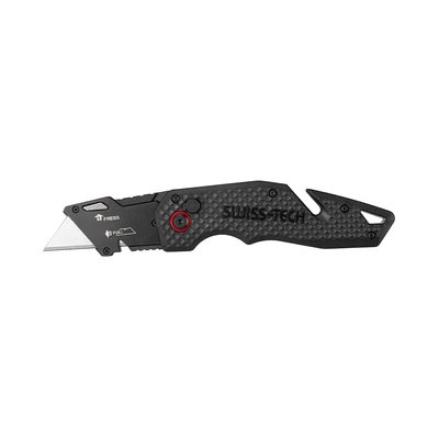 Gambar Swiss Tech Pisau Serbaguna Speed Opening - Hitam
