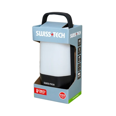 Gambar Swiss Tech Lampu Darurat Rechargeable ST033009 - Hitam/Putih