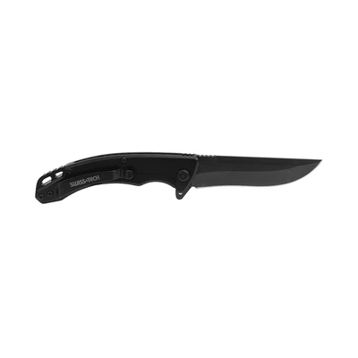 Gambar Swiss Tech 3.5 Inch Pisau Lipat - Hitam