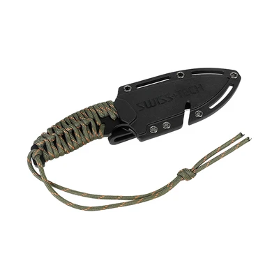 Gambar Swiss Tech Pisau Fixed Blade 3.25 Inch - Hitam