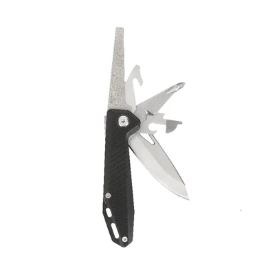 Gambar Swiss Tech Alat Saku Serbaguna 10 in 1 - Hitam/Silver