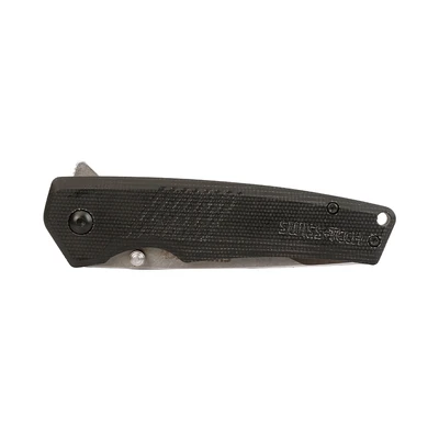 Gambar Swiss Tech 3 inch Pisau Lipat ST014090 - Silver/Hitam