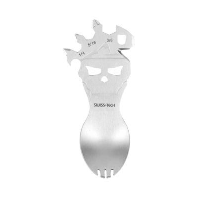 Gambar Swiss Tech Alat Saku Serbaguna 11 In 1 - Silver