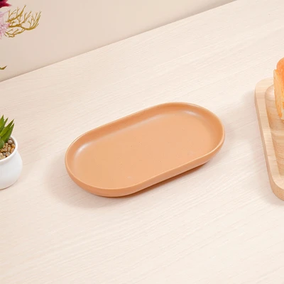 Gambar Appetite Hazel Mug Porcelain Dengan Nampan 350 ml - Cokelat