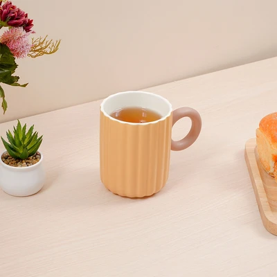 Gambar Appetite Hazel Mug Porcelain 350 ml Set 3 pcs - Mix
