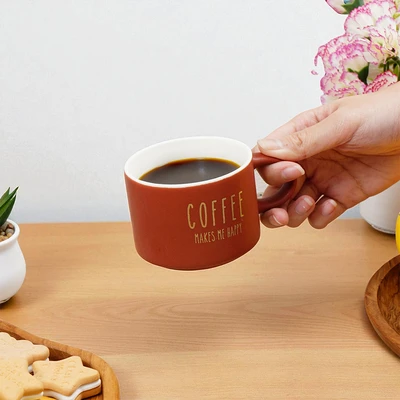Gambar Appetite Hazel Mug Porcelain Dengan Rak 160 ml Set 5 pcs - Mix