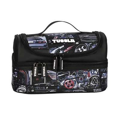 Gambar Tusslr Tas Bekal Makanan Polyester Car - Hitam