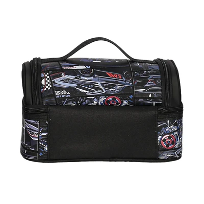 Gambar Tusslr Tas Bekal Makanan Polyester Car - Hitam