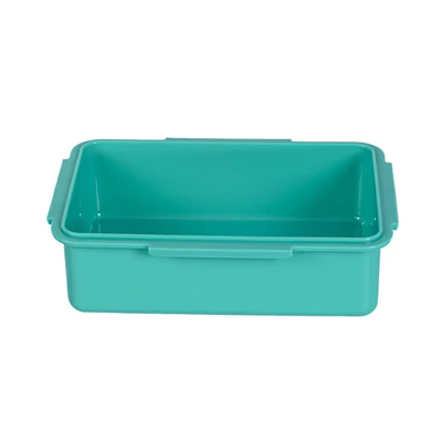 Gambar Tusslr Kotak Makan Plastik 4 Sekat Unicorn - Hijau