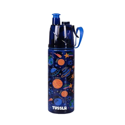 Gambar Tusslr Botol Minum Tumbler Anak Plastik Space 590 Ml - Biru