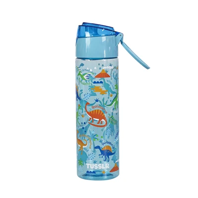 Gambar Tusslr Botol Minum Tumbler Anak Plastik Dino 750 Ml - Biru