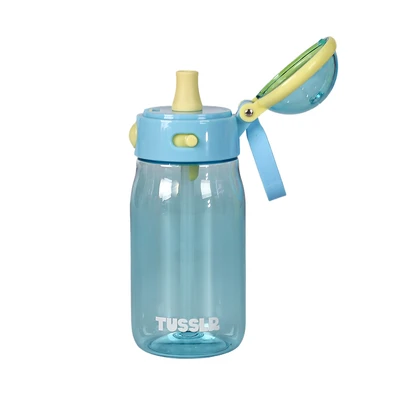 Gambar Tusslr Botol Minum Tumbler Plastik 500 Ml - Biru